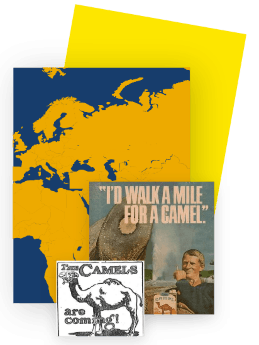 Camel 1921 - I'd walk a mile for a Camel