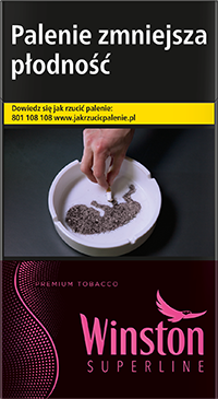 Winston Black Pink Superline