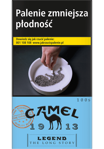 Camel Blue 100s packshot