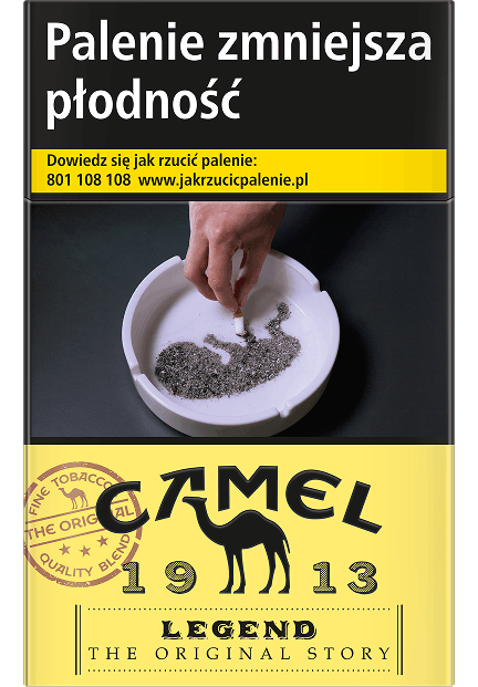 Camel Yellow KS Twarde opakowanie packshot